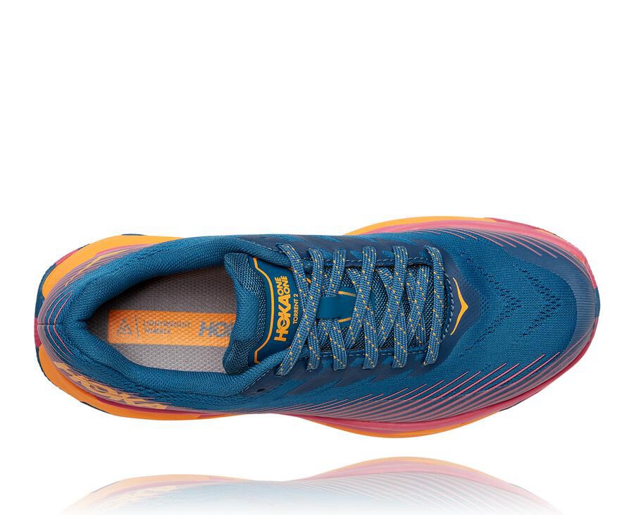 Hoka One One Trail Schoenen Dames - Torrent 2 - Blauw - ZA1452976